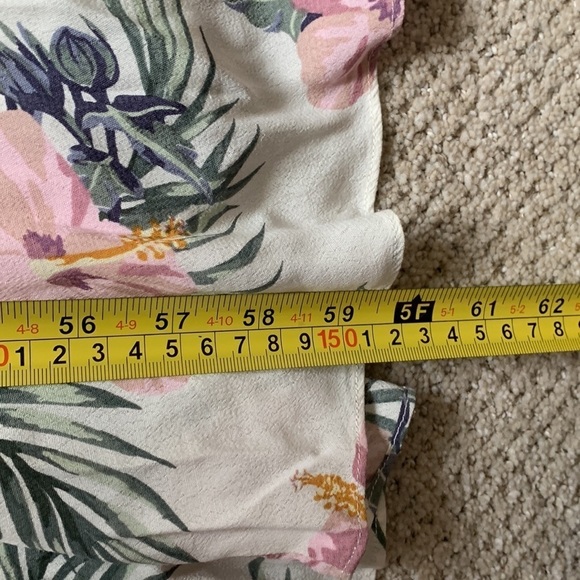 Privacy Please Tropical Floral Ruffle Maxi Dress with Slit - Picture 12 of 12